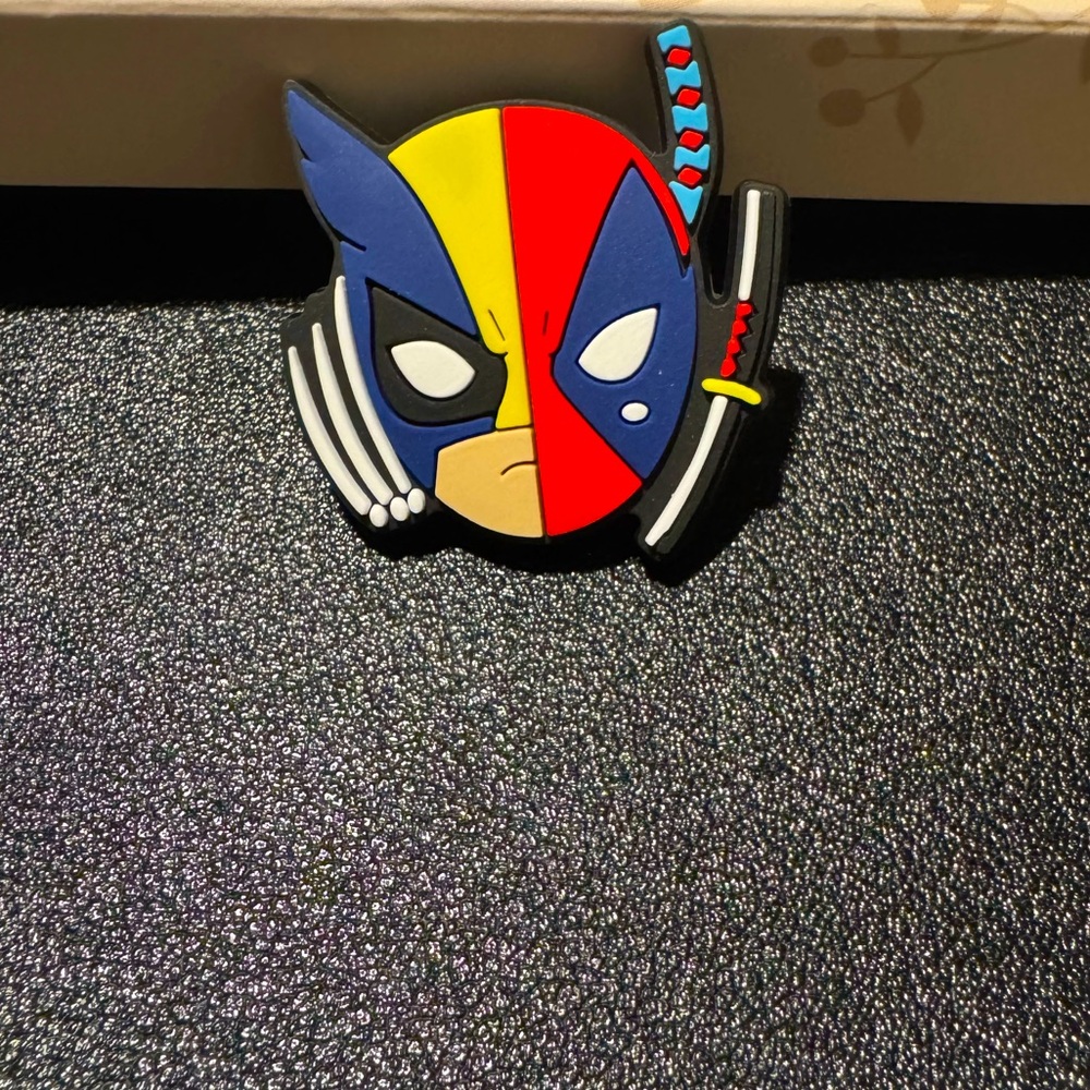 4/$12 Wolverine&Deapool Croc Shoe Charms